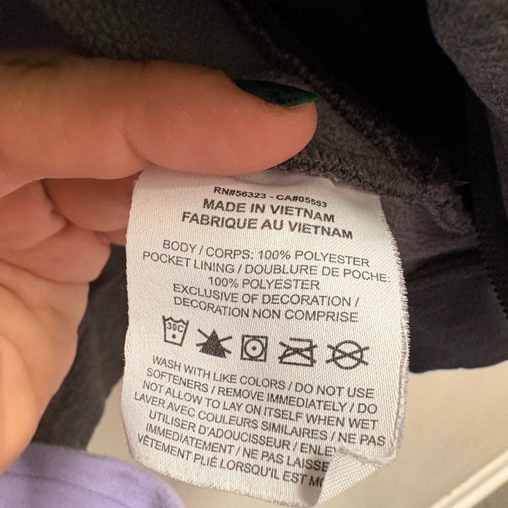 Nike Men's Zip-Up Gray Sweater - Picture 4 of 5